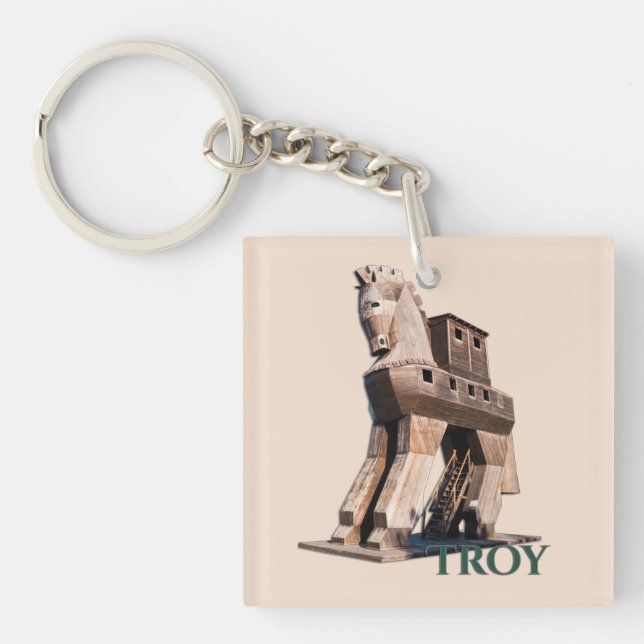 Troy:Trojaner Schlüsselanhänger (Vorderseite)