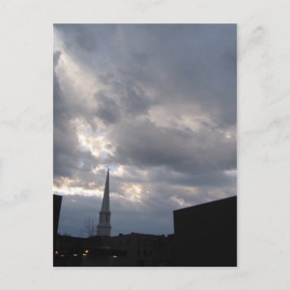 Troy-Wolken Postkarte