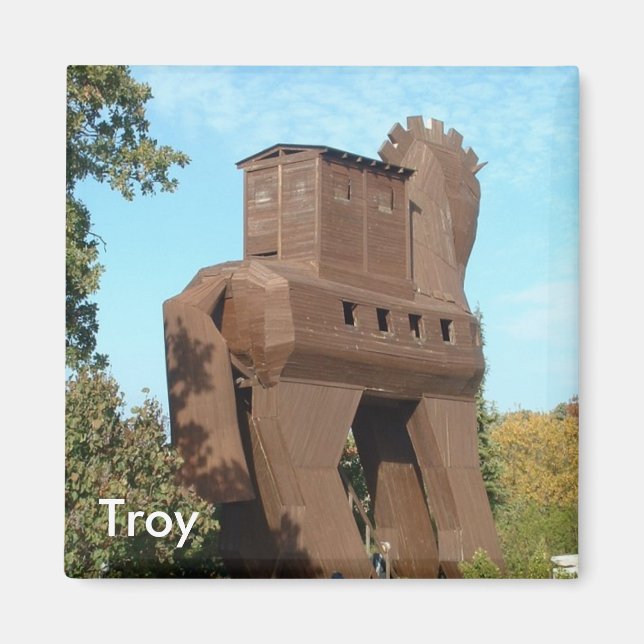 Troyan Pferd Magnet (Vorne)