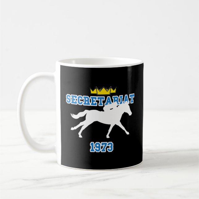 Trpl Crwn - Sekretariat 1973 Kaffeetasse (Links)