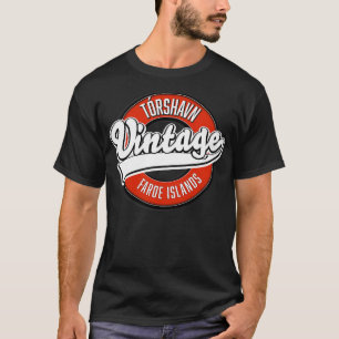 Trshavn Färöer Inseln T-Shirt