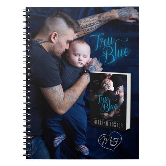 Tru Blue 6.5" x 8.75" Notebook Notizblock (Vorderseite)