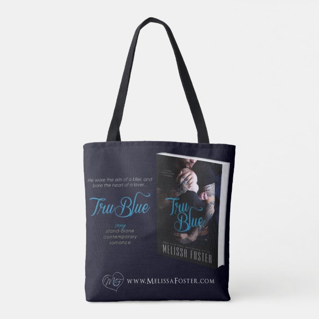 Tru Blue Tote Bag (Rückseite)