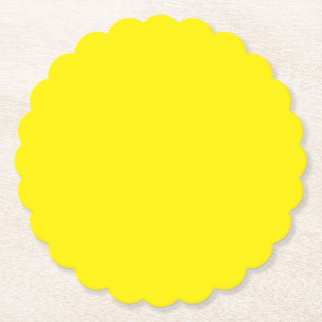 trübe Gelb, goldener Traum, leichtes Gold, Untersetzer (Vorderseite)