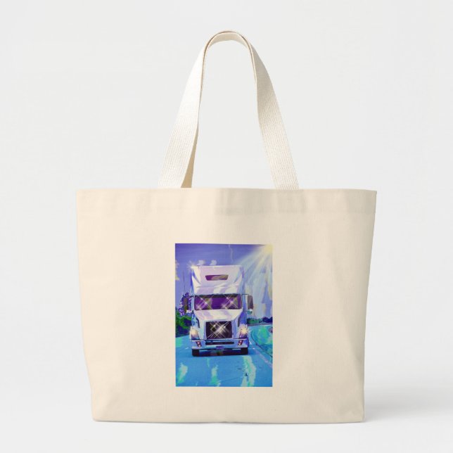 TRUCK ART-TRAGETASCHEN für alle Jumbo Stoffbeutel (Vorne)