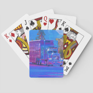Truck Big Rig Truck-Driver's Card Deck Spielkarten