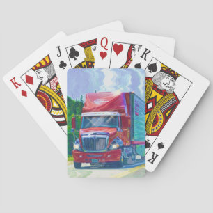 Truck Big Rig Truck-Driver's Card Deck Spielkarten