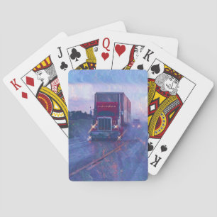 Truck Big Rig Truck-Driver's Card Deck Spielkarten