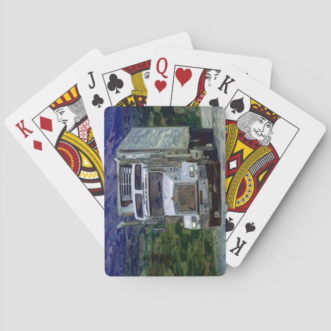 Truck Big Rig Truck-Driver's Card Deck Spielkarten (Rückseite)
