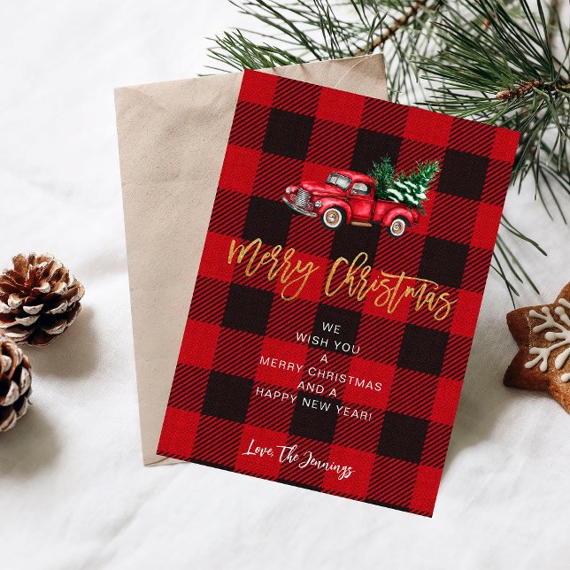 Truck & Buffalo Karo Frohe Weihnachten (Von Creator hochgeladen)