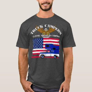Truck Camper Retro Vintage Pickup Classic T-Shirt