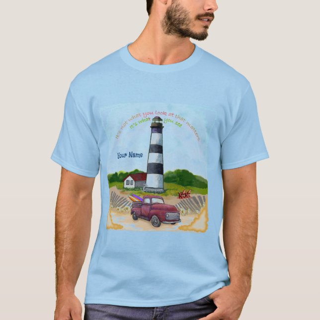 Truck Choice  Lighthouse  T-Shirt (Vorderseite)
