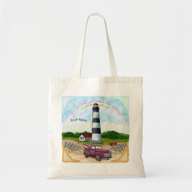 Truck Choice Lighthouse Totbag Tragetasche (Vorne)