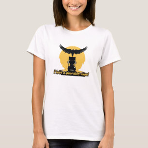 Truck Guardian Angel Protection Faith Road Journey T-Shirt