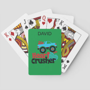 "TRUCK HEART CRUSHER" SPIELKARTEN PERSONALISIERT.
