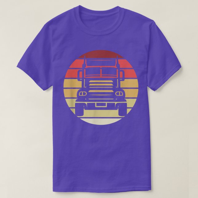 Truck Retro Style Vintage2856 T-Shirt (Design vorne)