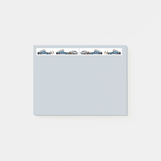 Truck-Tower Business Post-it Klebezettel (Vorderseite)