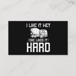 Truck-Treiber für Betonfertigarbeiter-Zement-Misc Visitenkarte