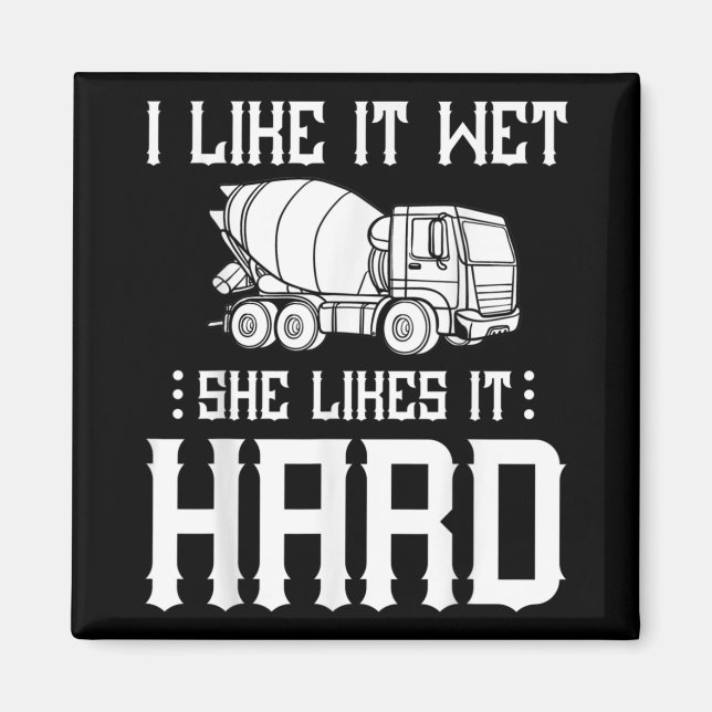 Truck-Treiber für Betonfertigarbeiter-Zement-Misch Magnet (Vorne)