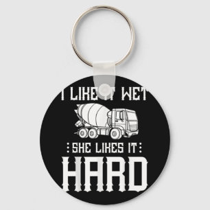 Truck-Treiber für Betonfertigarbeiter-Zement-Misch Schlüsselanhänger