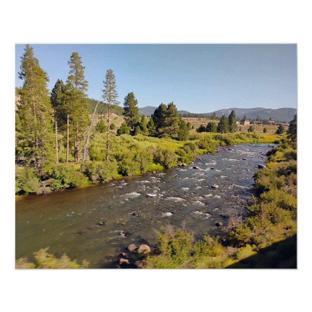 Truckee River Poster (Vorderseite)