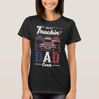 Trucker Best Trucking Vater je 1 T-Shirt