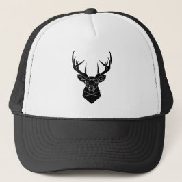 Trucker Cap with Deer / Truckermütze mit Hirsch Truckerkappe
