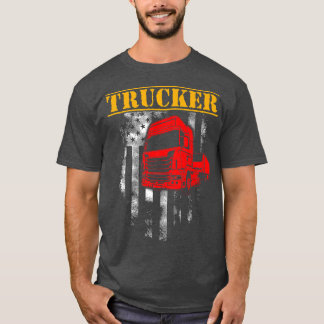 Trucker Funny Truck Driver2950 T-Shirt