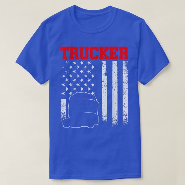 Trucker Funny Truck Driver 2993 T-Shirt (Design vorne)