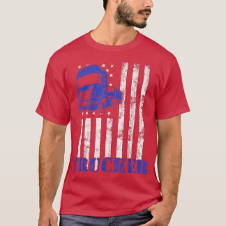 Trucker Funny Truck Driver 3017 T-Shirt