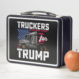 Trucker Für Trump Präsidentschaftswahl Vintage Metall Brotdose