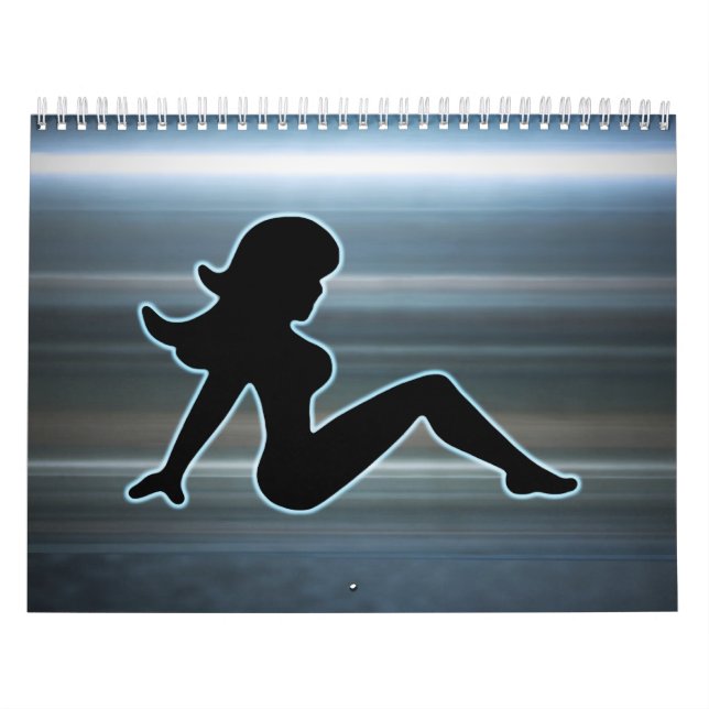 Trucker Girl on Metal Kalender (Titelbild)
