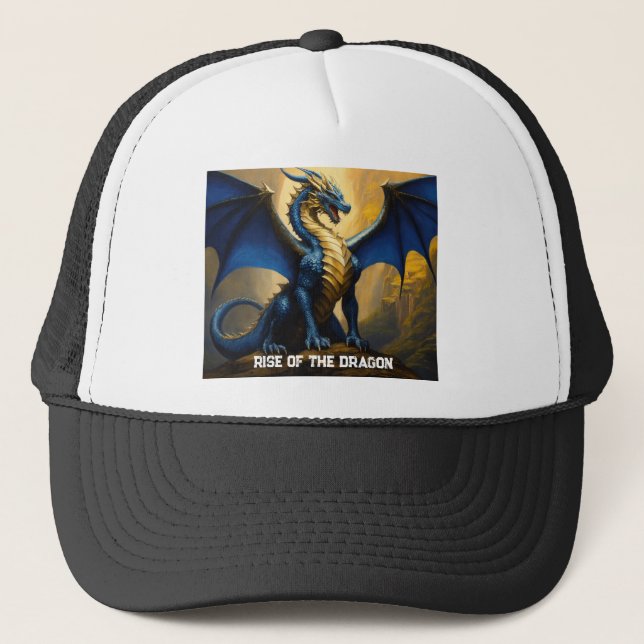 Trucker Hat Aufstieg des Drachen Truckerkappe (Vorderseite)