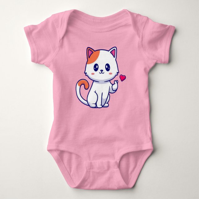 Trucker Hat Baby Strampler (Vorderseite)