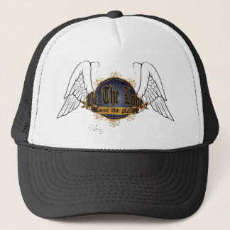 TRUCKER-HAT BE THE LOVE BLK TRUCKERKAPPE