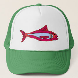 Trucker Hat fish Truckerkappe