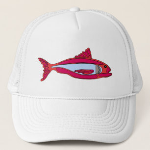 Trucker Hat fish Truckerkappe