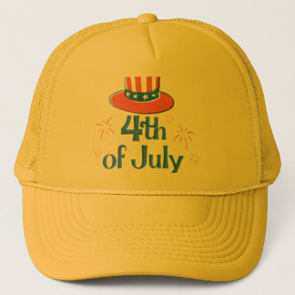 Trucker Hat Independence Day of United Staat Truckerkappe