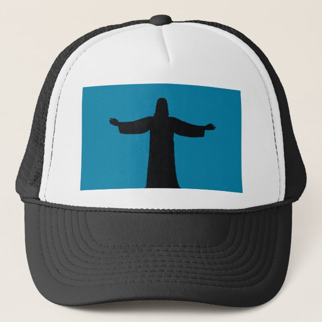 Trucker Hat jesus christ Truckerkappe (Vorderseite)
