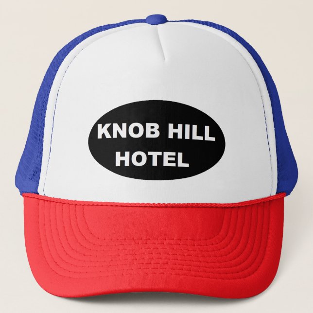 Trucker Hat Knob Hill Hotel Scarborough Truckerkappe (Vorderseite)