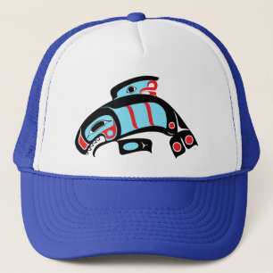 Trucker Hat - Orca Native Amerikanische Ureinwohne Truckerkappe