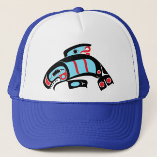 Trucker Hat - Orca Native Amerikanische Ureinwohne Truckerkappe