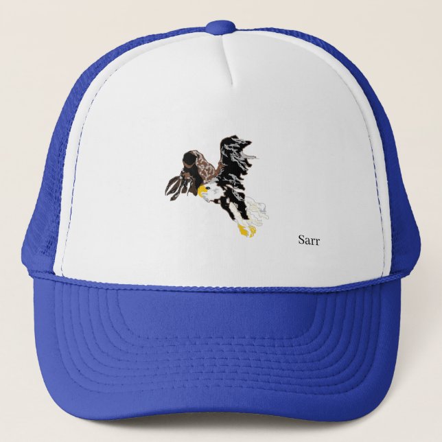 Trucker Hat s : Bald Eagle Truckerkappe (Vorderseite)