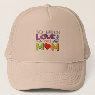 Trucker Hat, so viel Liebe Sie Mama Truckerkappe