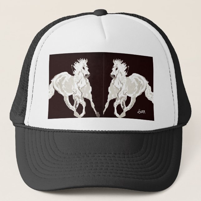 Trucker Hat : Stallions on Run Truckerkappe (Vorderseite)