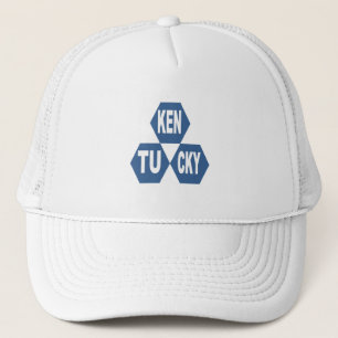 Trucker Hat white DESIGN KENTUCKY SPORT Truckerkappe