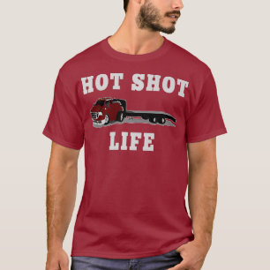 Trucker Hot Shot Trucking Dell Trailer CDL T-Shirt