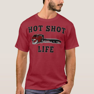 Trucker Hot Shot Trucking Dell Trailer CDL T-Shirt