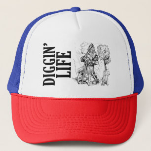 Trucker-Hut "Diggin' Life" Truckerkappe