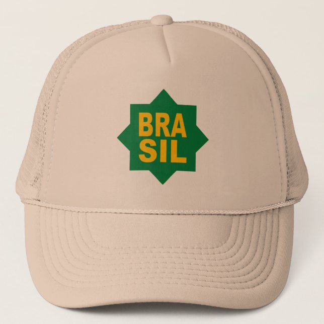 TRUCKER KAKI DESIGN BRASIL TRUCKERKAPPE (Vorderseite)
